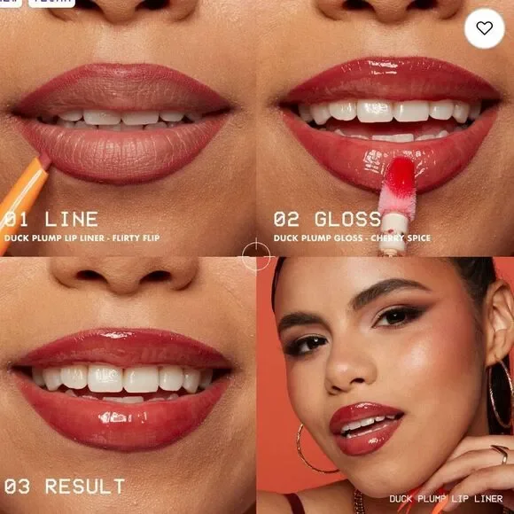 🦋  NYX 03 FLIRTY FLIP
NEUTRAL NUDE PINK DUCK PLUMP PLUMPING LIP LINER NEW - Picture 9 of 13